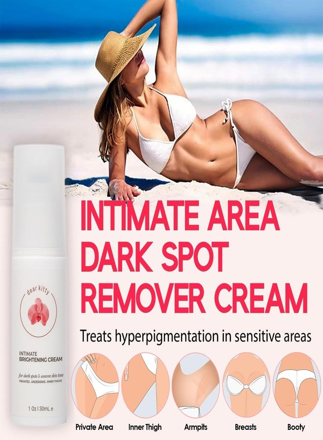 Dear Kitty Dark Spot Cream for Intimate Areas - Tranexamic Acid & Niacinamide Serum for Women - Body Cream for Bikini Line, Underarms, Inner Thigh - Even Tone for Sensitive Skin - 1 oz - Image 5